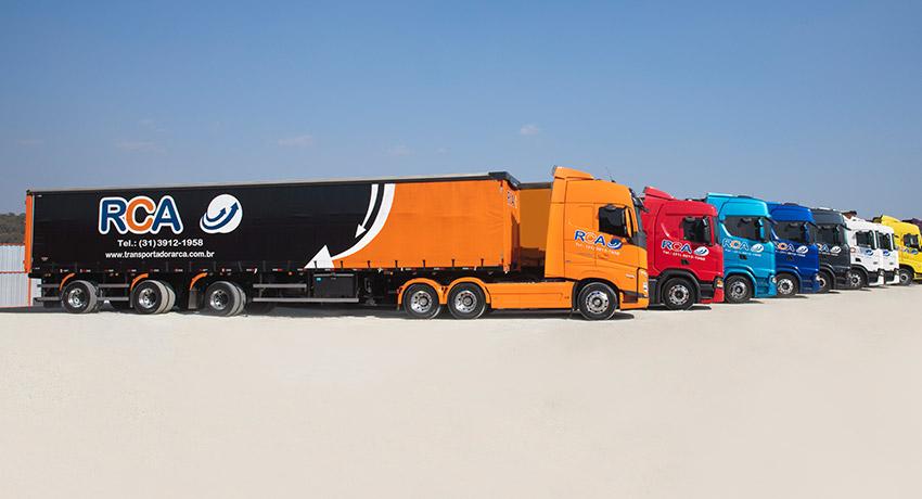 RCA Transportes: excelência em transporte de carga em lotação