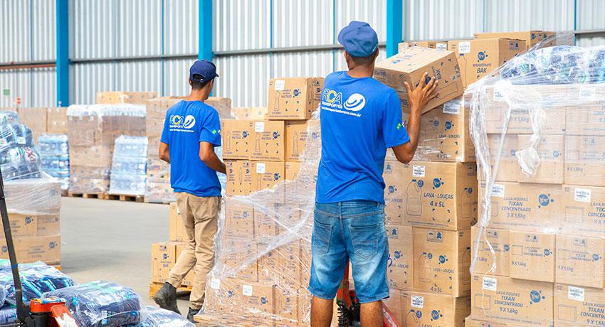 Centros de distribuição para logística