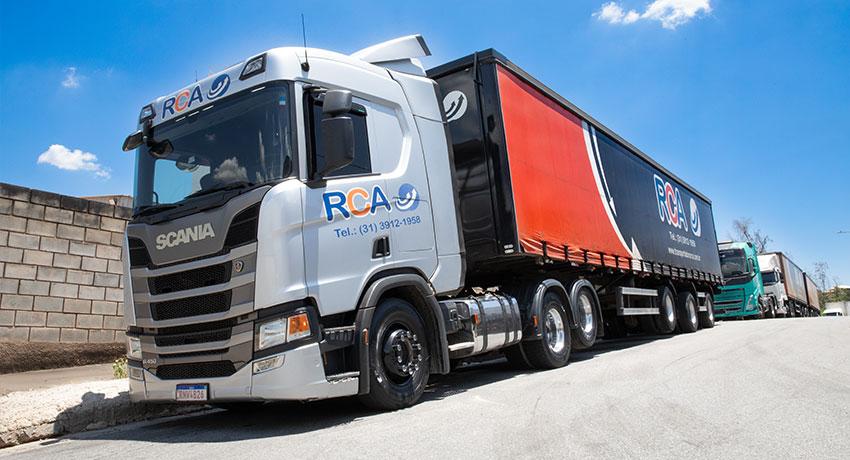 Transporte de mercadorias com padrão profissional e alto desempenho